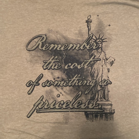 Til Valhalla Project grey and black T-shirt. - Picture 2 of 3